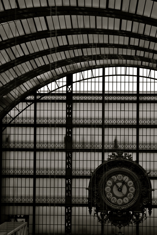 walking through glass