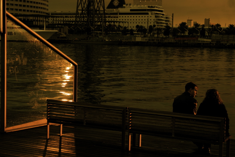 sunset @ barcelona