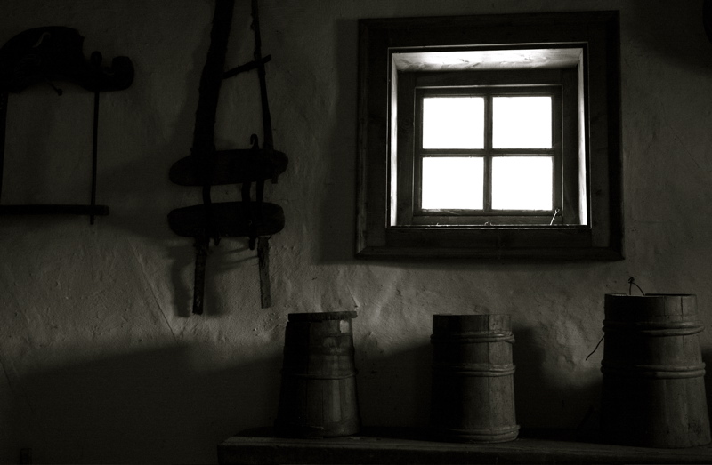buckets and shadows