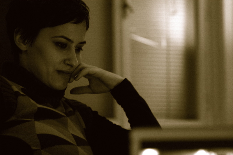 late in the evening portrait