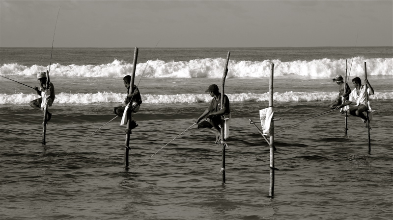 sri lanka - traditional fishermen_1